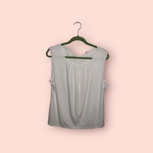 XL CALVIN KLEIN white blouse